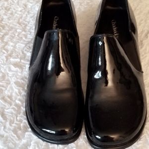Black patent Loafer Size 10
